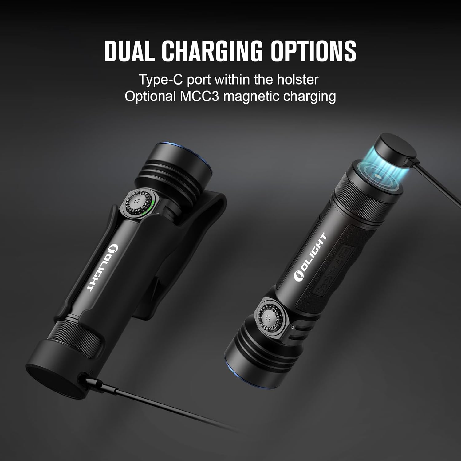 Olight Seeker 4 Pro High Power - Noir