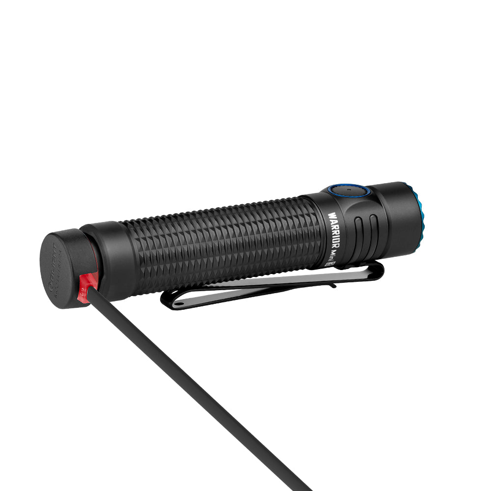 Olight Warrior Mini3 LED Tactical Rechargeable Flashlight 1700 Lumens - Black