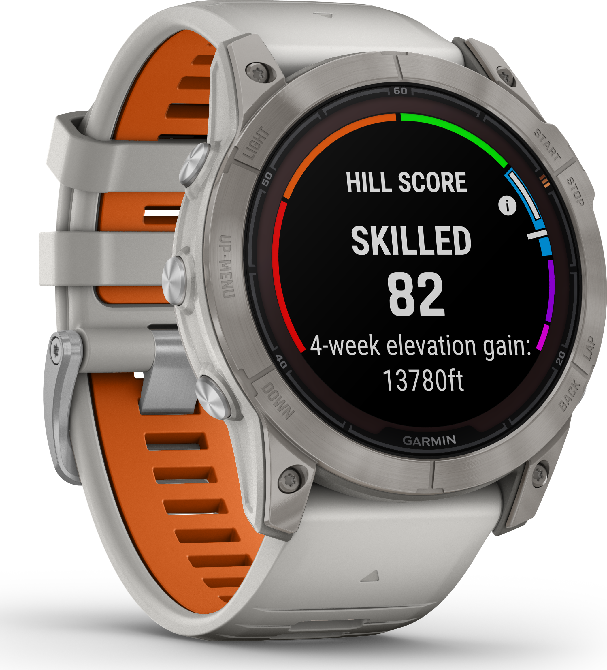 Garmin Fenix 7x Pro-Sapphire Solar GPS Smartwatch - Fog Gray
