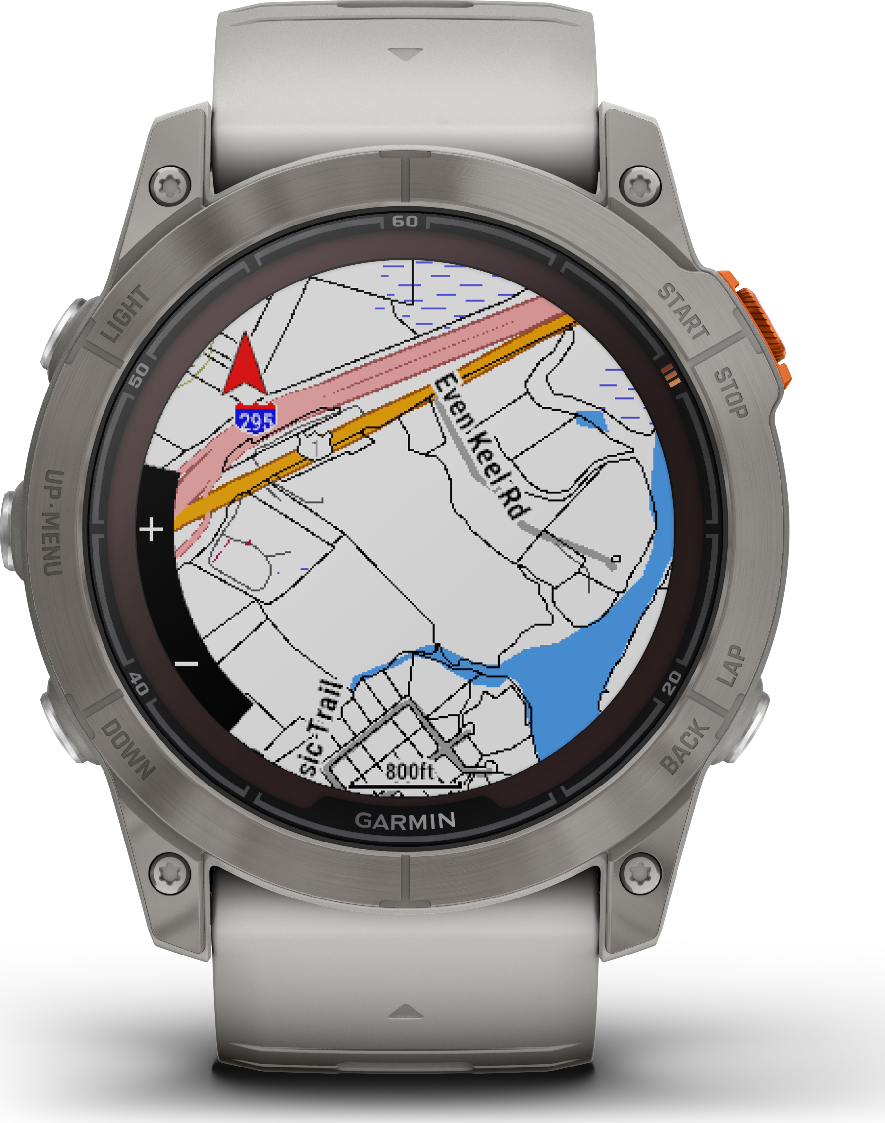 Garmin Fenix 7x Pro-Sapphire Solar GPS Smartwatch - Fog Gray