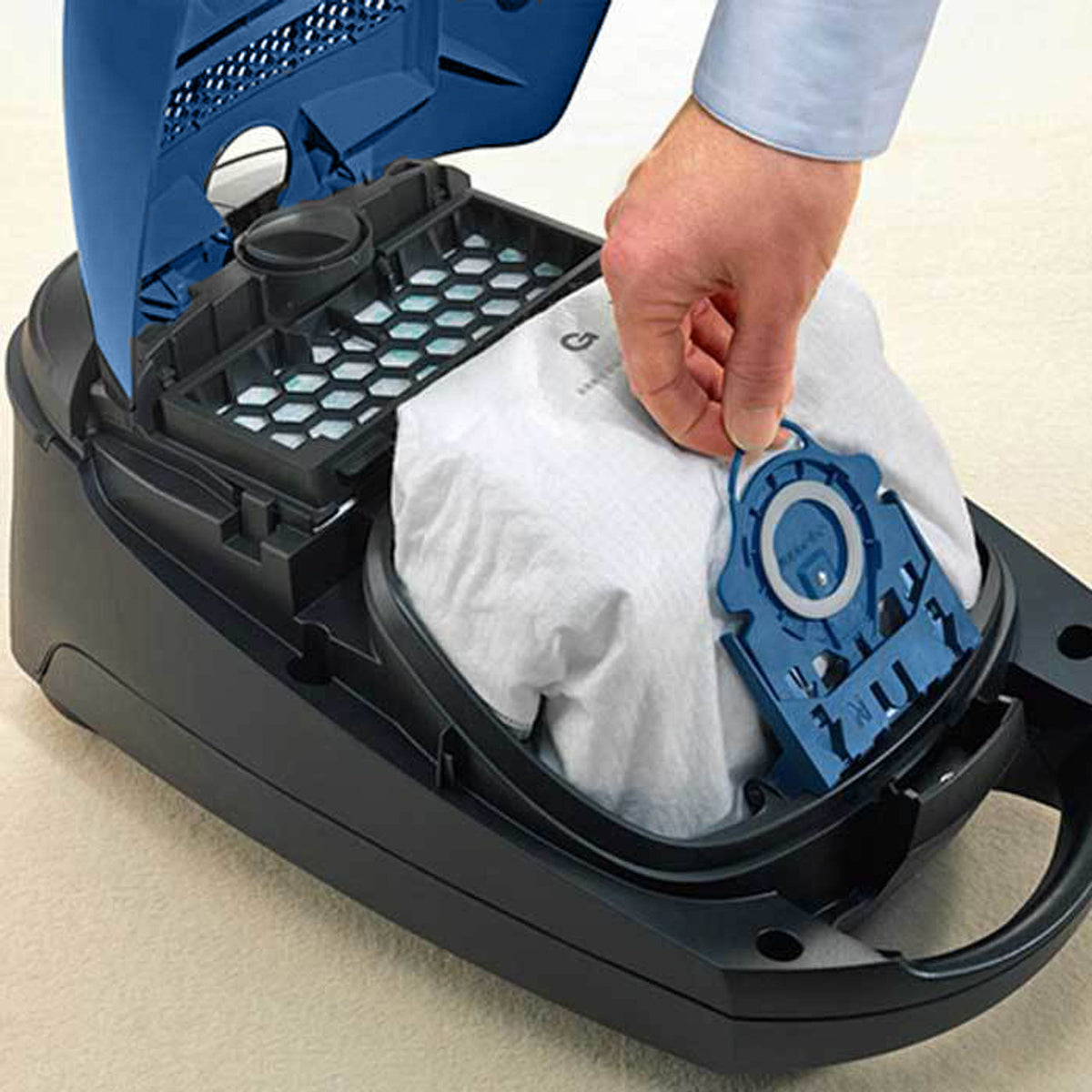Miele Classic C1 Turbo Team Vacuum Cleaner - Tech Blue