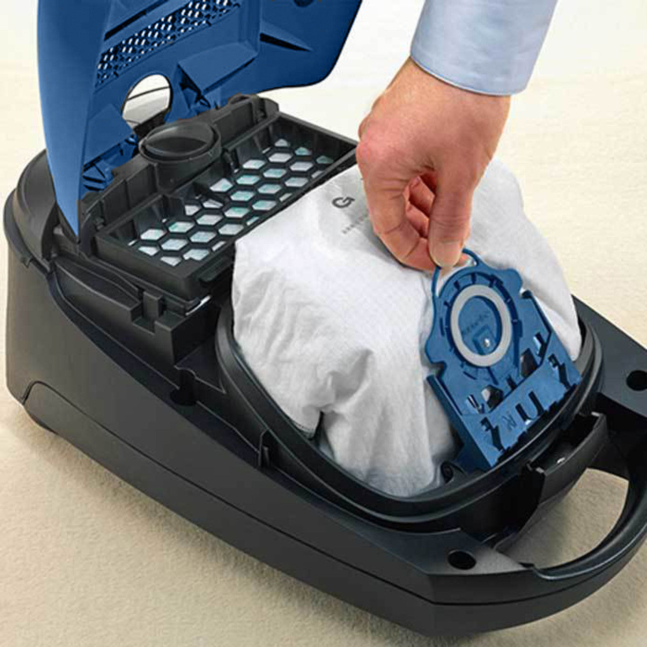 Miele Classic C1 Turbo Team Vacuum Cleaner - Tech Blue
