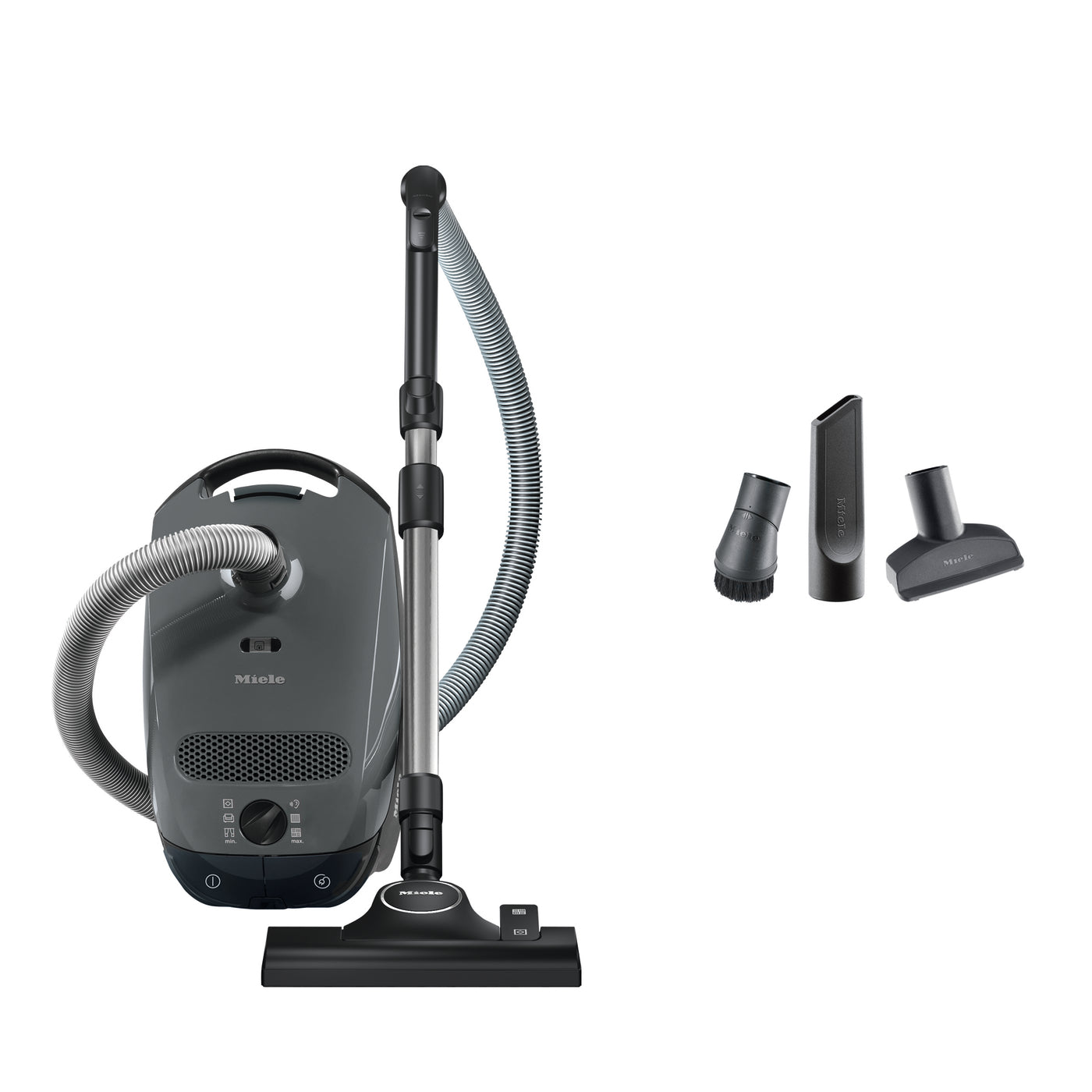 Miele Classic C1 Pure Suction Vacuum Cleaner - Graphite Grey