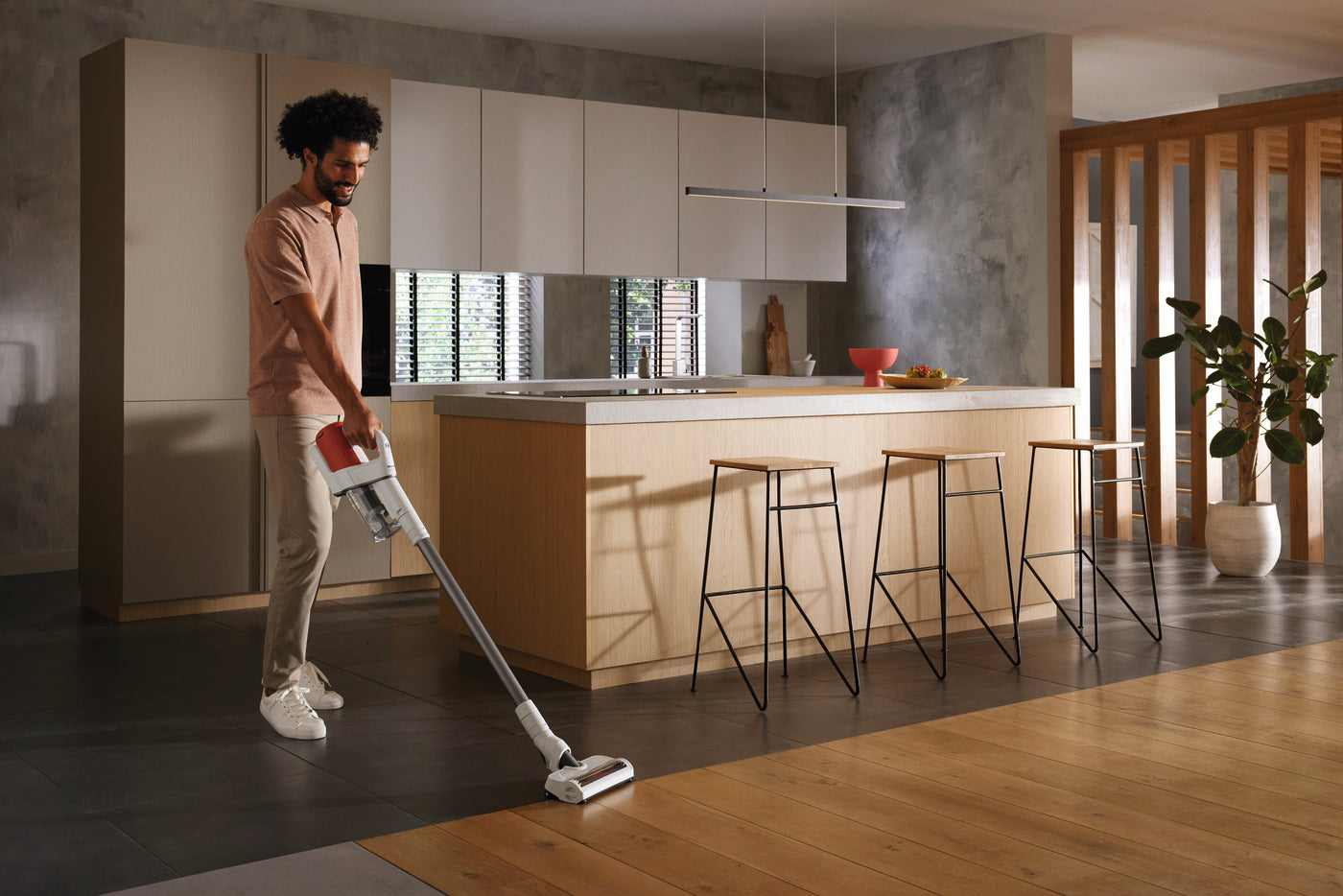 Miele 41QLL030USA Duo Flex HX1 - Brilliant White - Terra Red