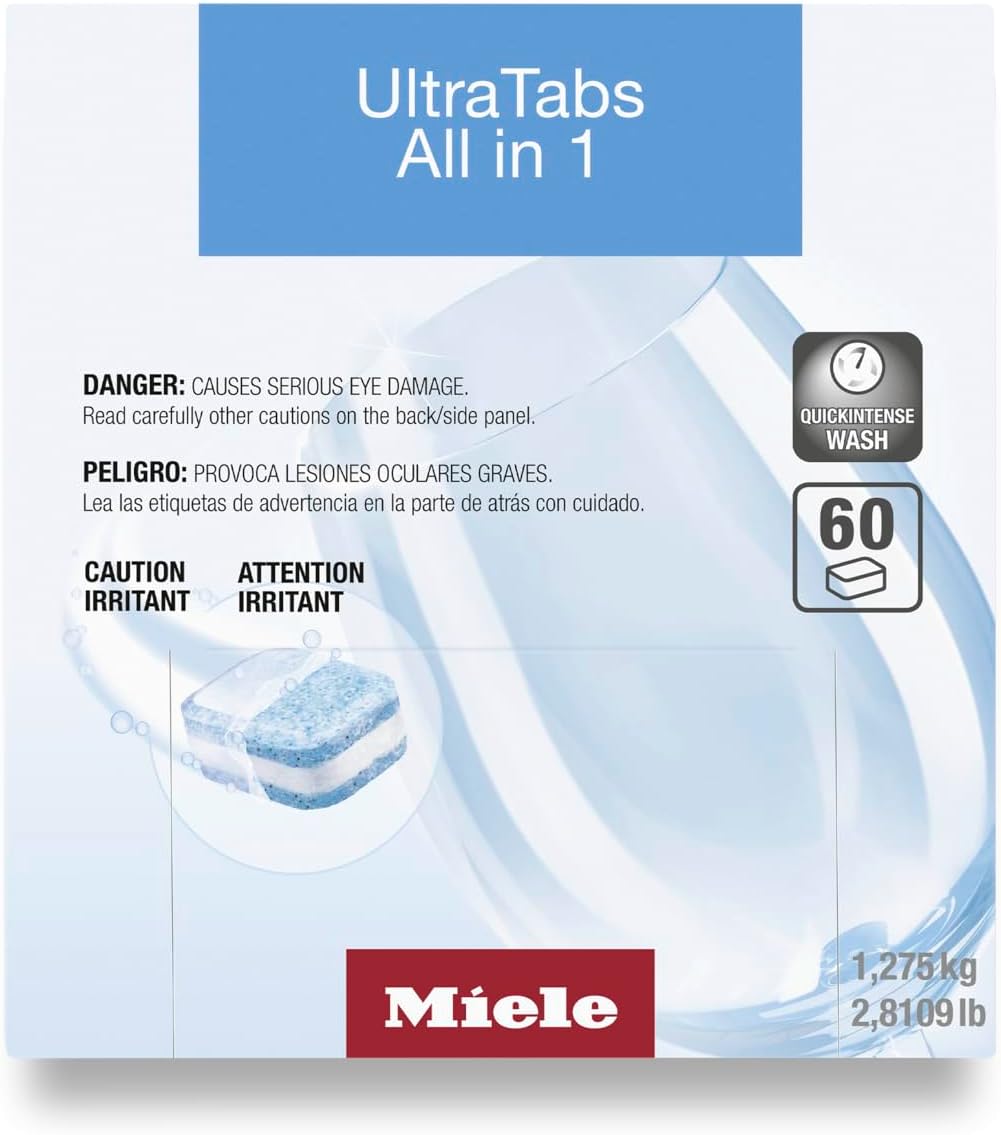 Miele Ultra Tabs Hy Clean Comprimés pour lave-vaisselle - 60 pièces
