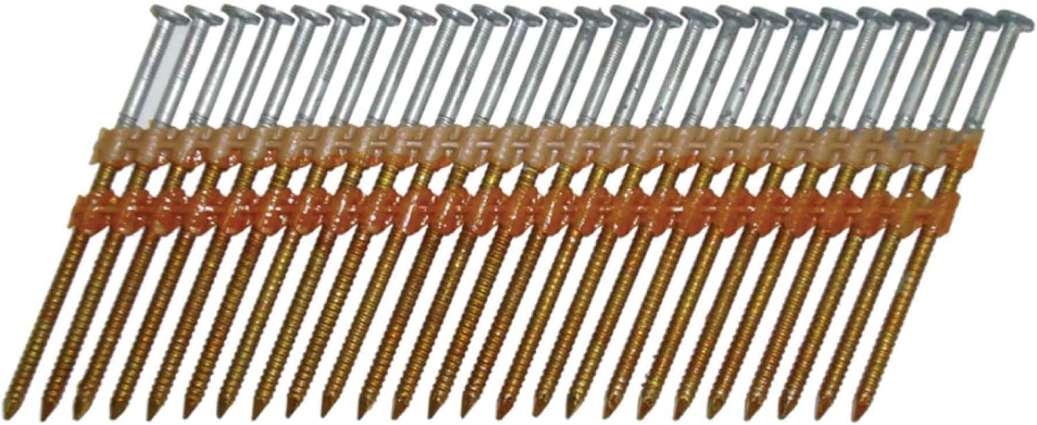 Metabo 20171SHPT HPT Framing Nails 2" by 0.113 - 21 Degree - Full Round Head - Hot Dipped Galvanized - Ring Shank - 1,000 Count