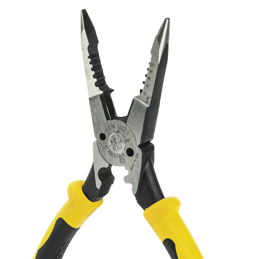 Pince tout usage avec pince à sertir Klein Tools - Jaune et noir