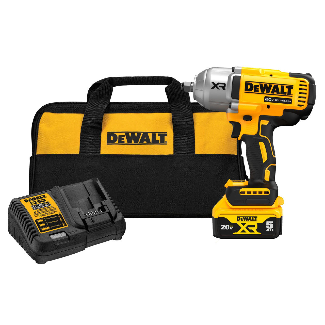Dewalt 20V Max Cordless Impact Wrench Kit