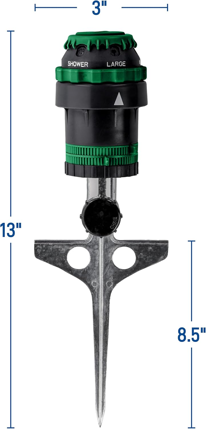 Orbit H2O - 6 Gear Drive Sprinkler - 2 Pack
