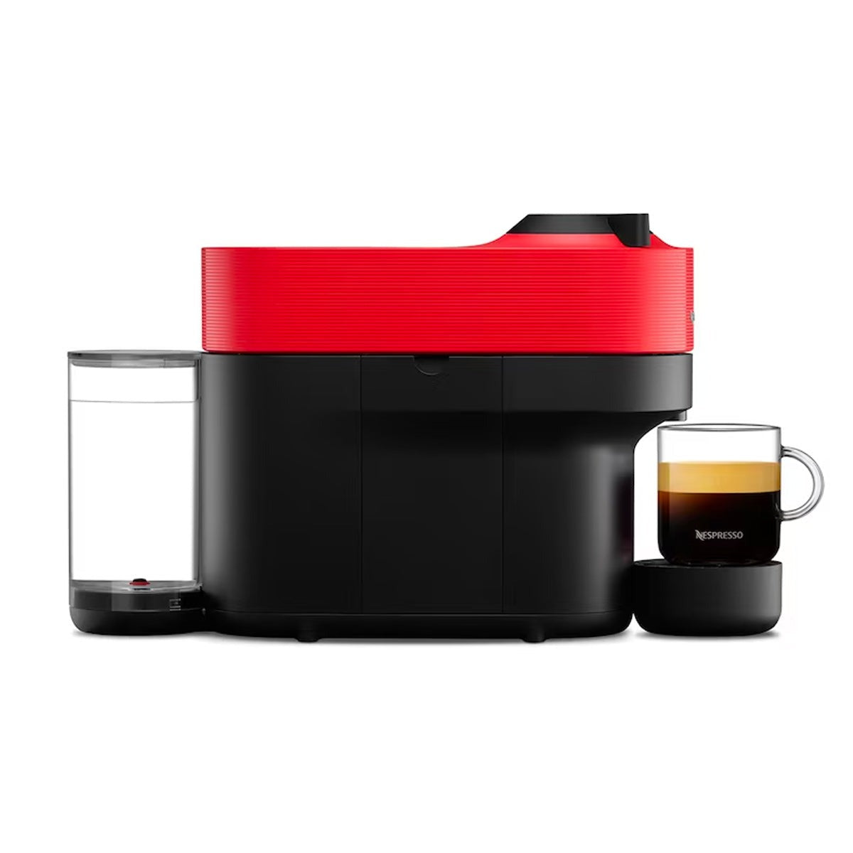 Machine à café et à espresso Nespresso Vertuo Pop+ de Breville - Rouge épicé