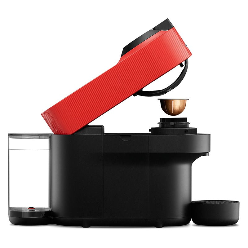 Machine à café et à espresso Nespresso Vertuo Pop+ de Breville - Rouge épicé