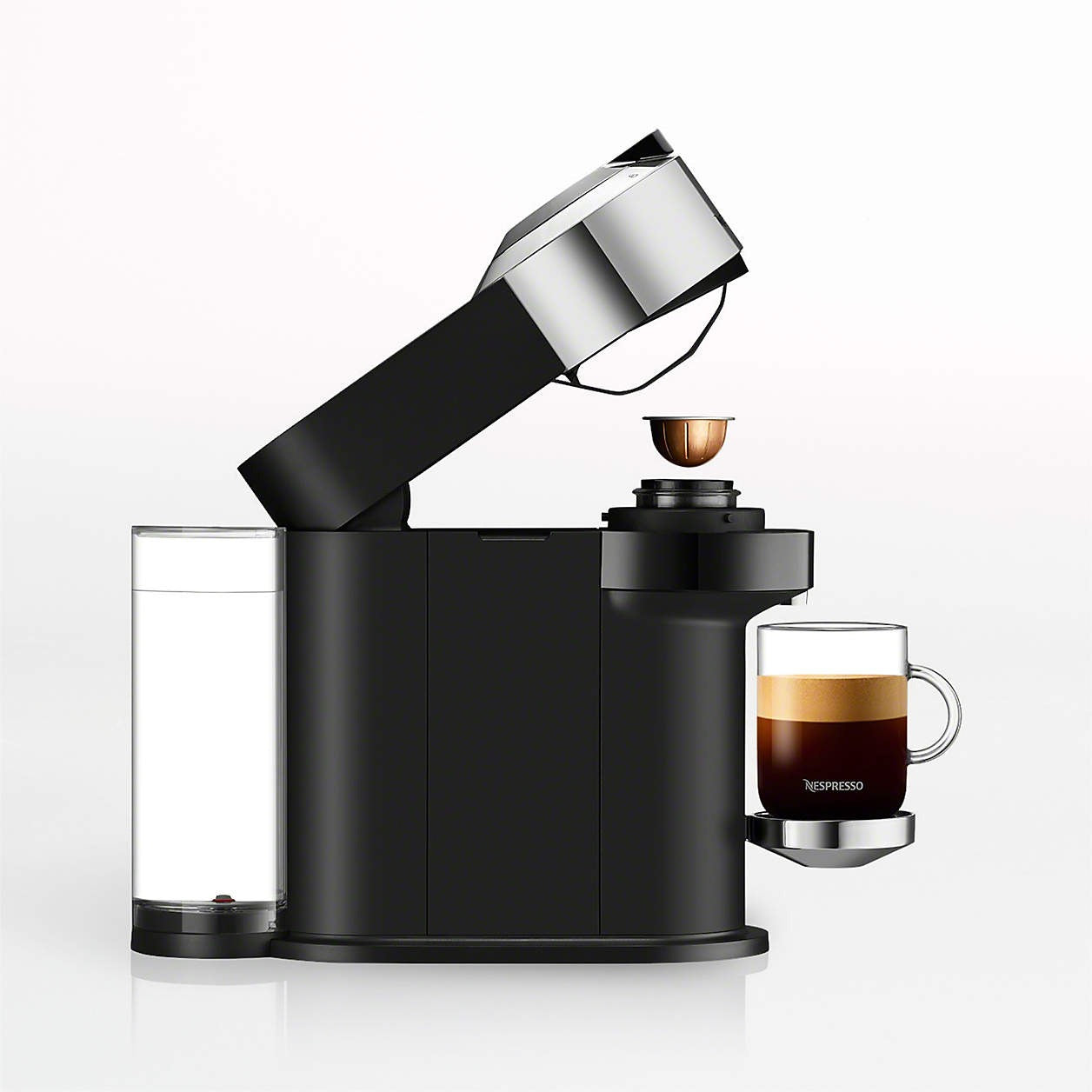 Nespresso Vertuo Next Coffee and Espresso Machine by De'Longhi - Matte Black & Rose Gold
