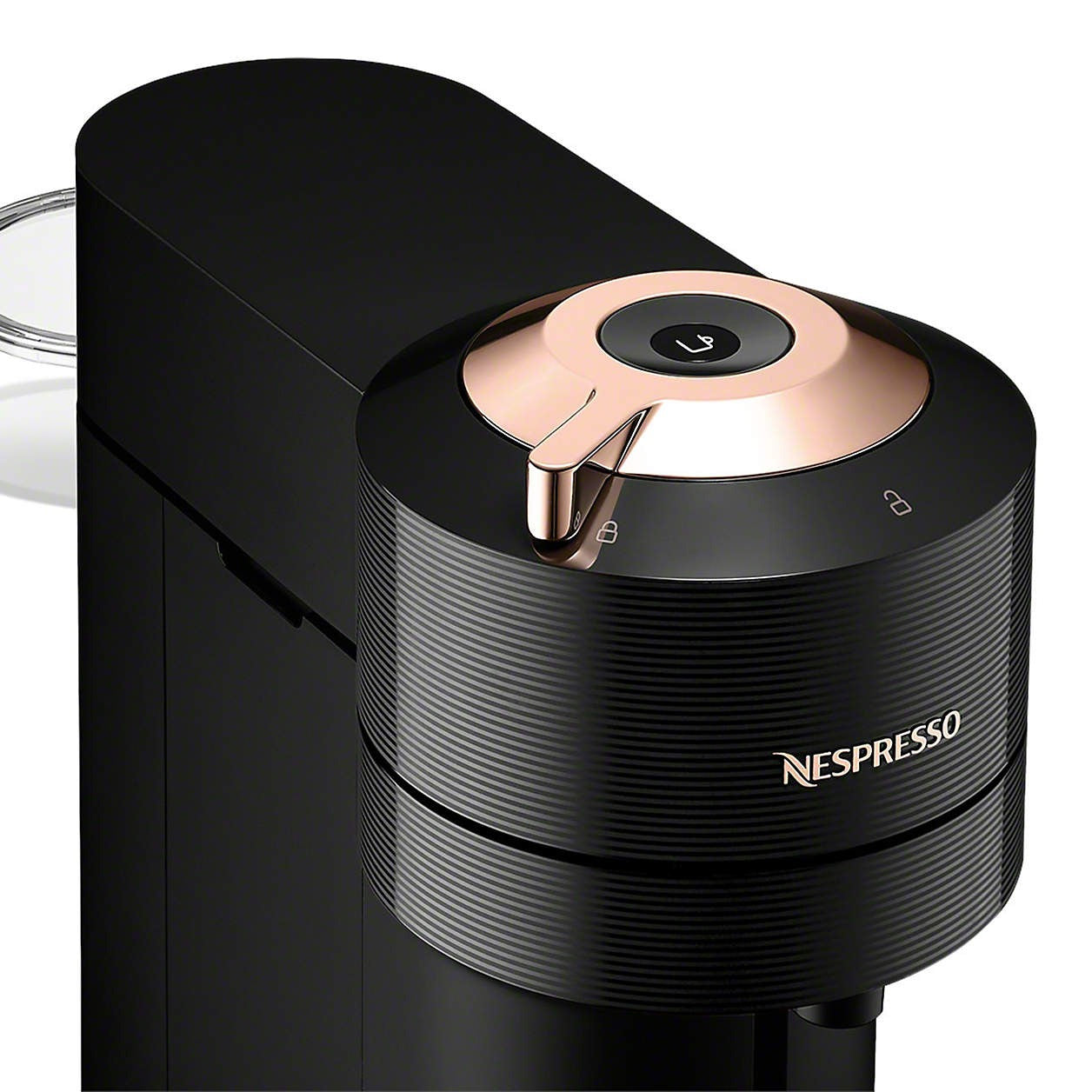 Nespresso Vertuo Next Coffee and Espresso Machine by De'Longhi - Matte Black & Rose Gold