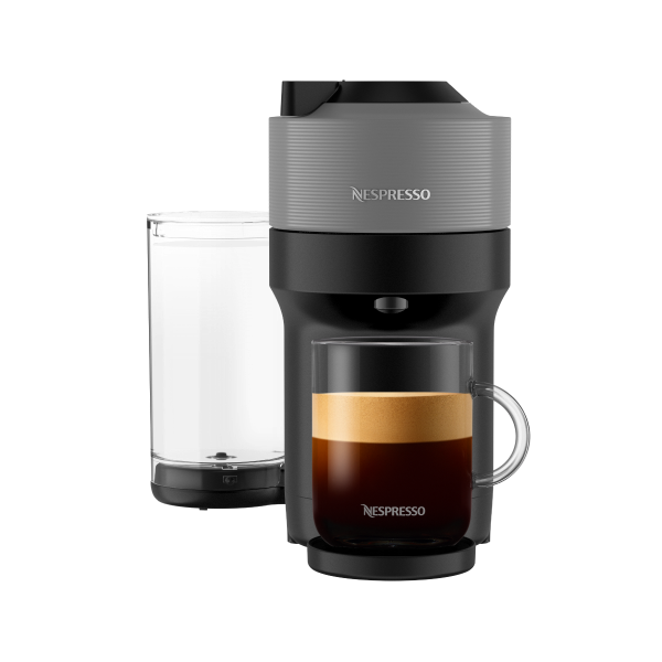 Machine à café et à espresso Nespresso Vertuo Pop+ de Breville - Gris foncé