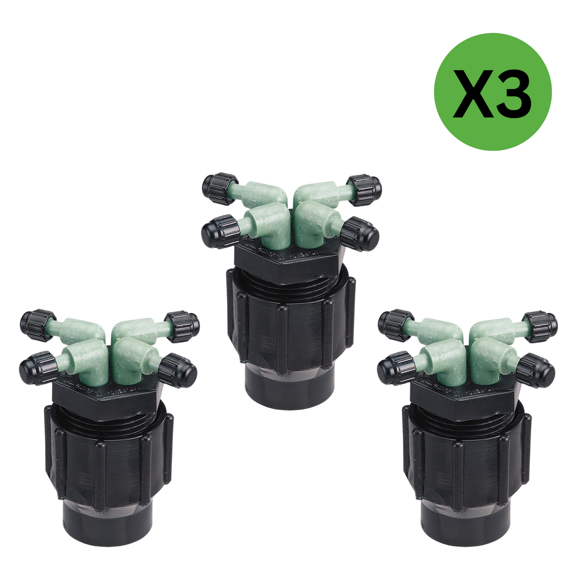 Orbit Quad Full-Flow Manifold - 3 Pack