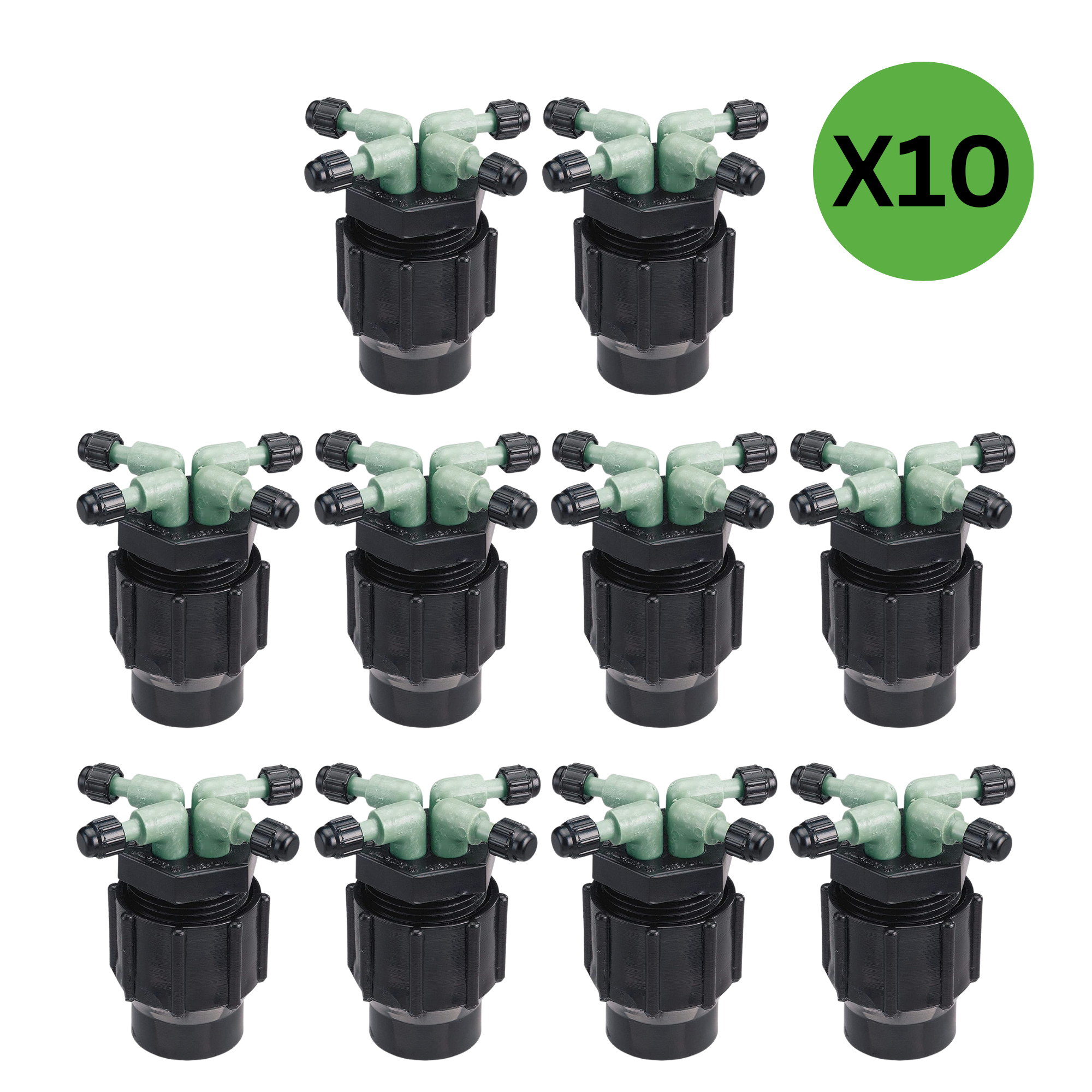 Collecteur Orbit Quad Full-Flow - paquet de 10