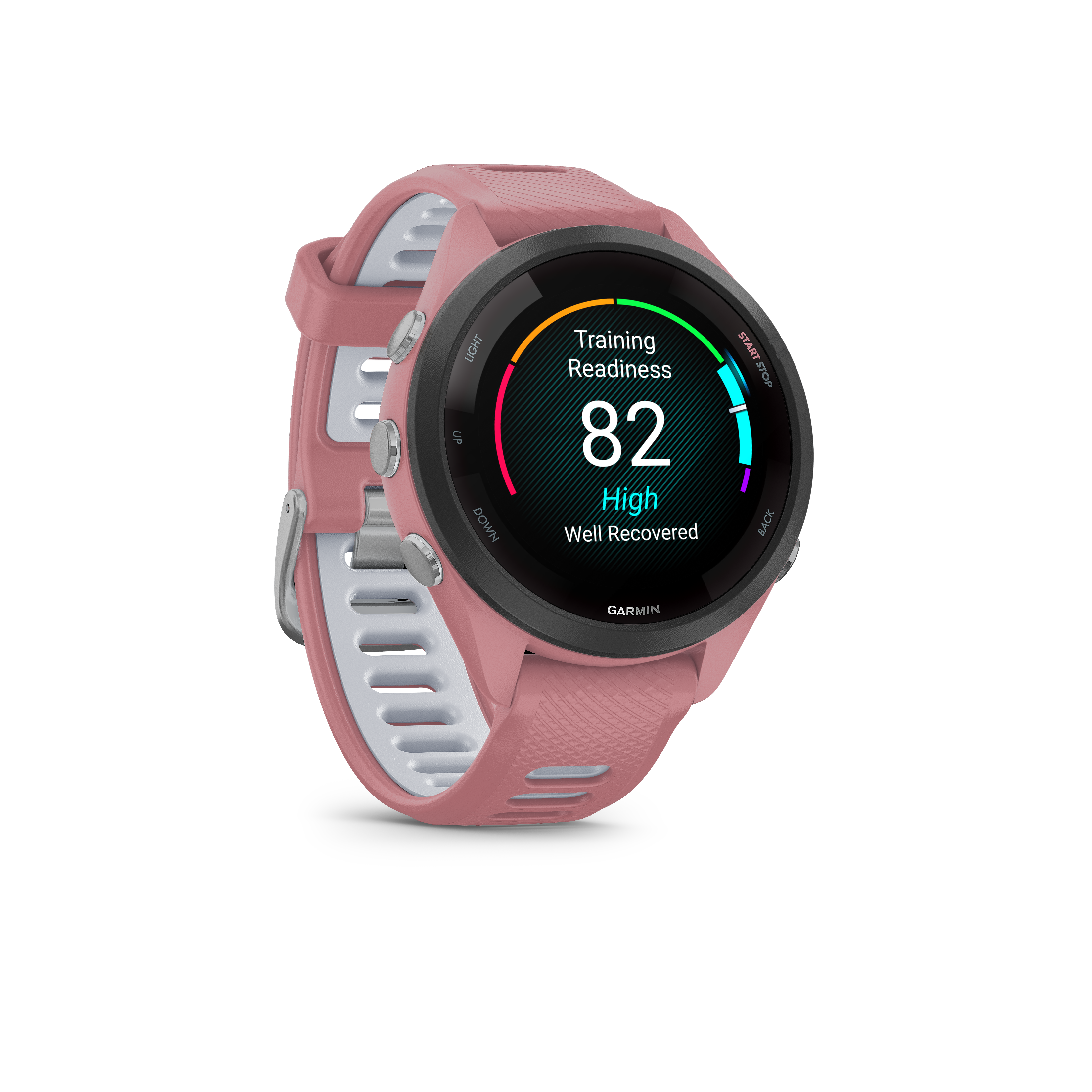 Garmin Forerunner 265S Smartwatch - Rose clair