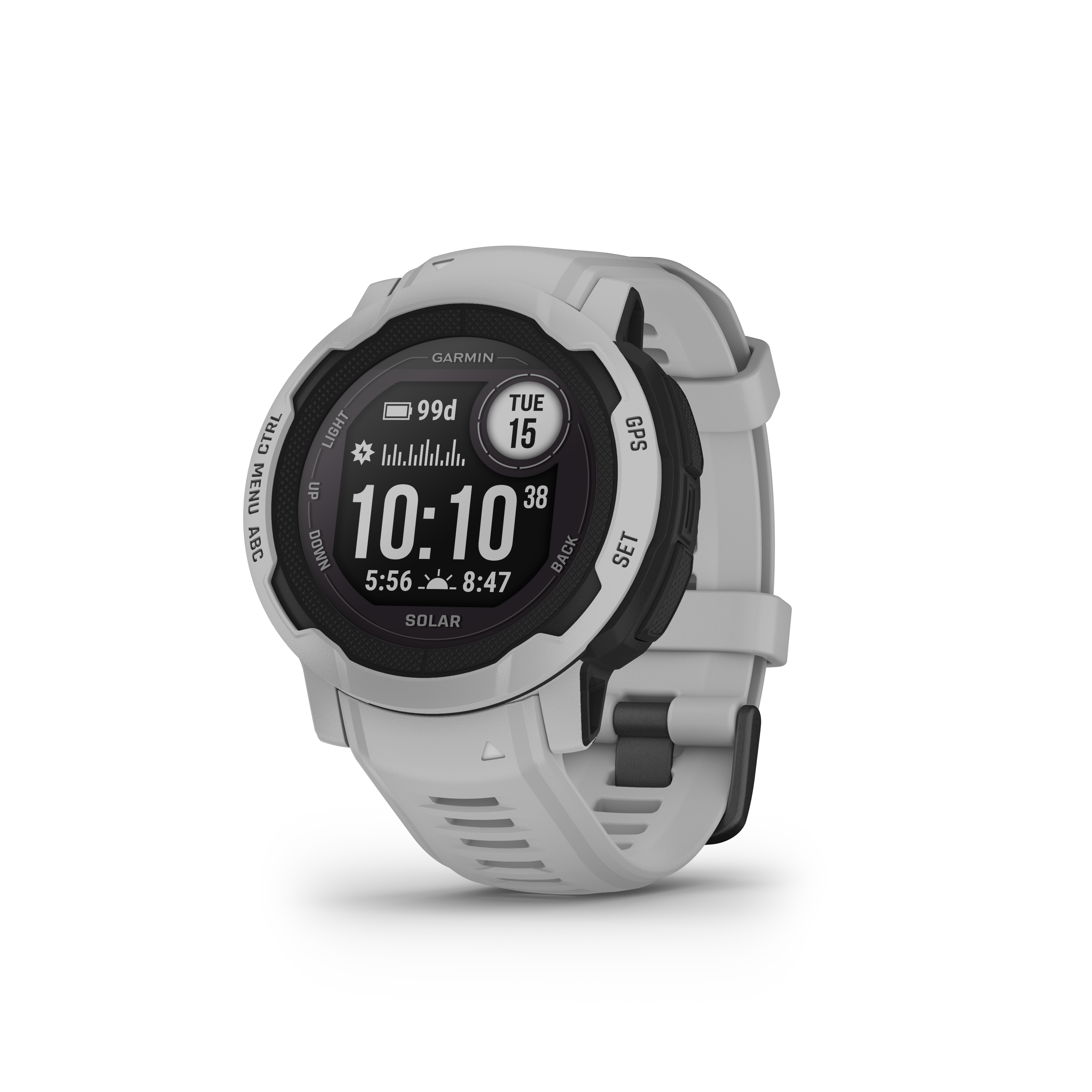Garmin Instinct 2 Solar Watch - 45mm - Mist Gray