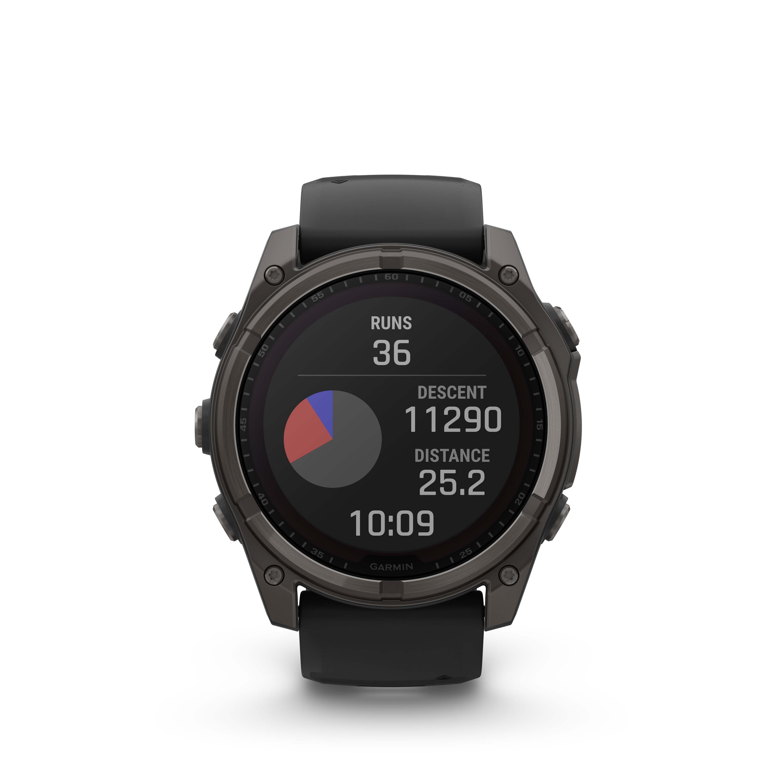 Garmin Fenix 8 51mm Solar Sapphire - Carbon Gray