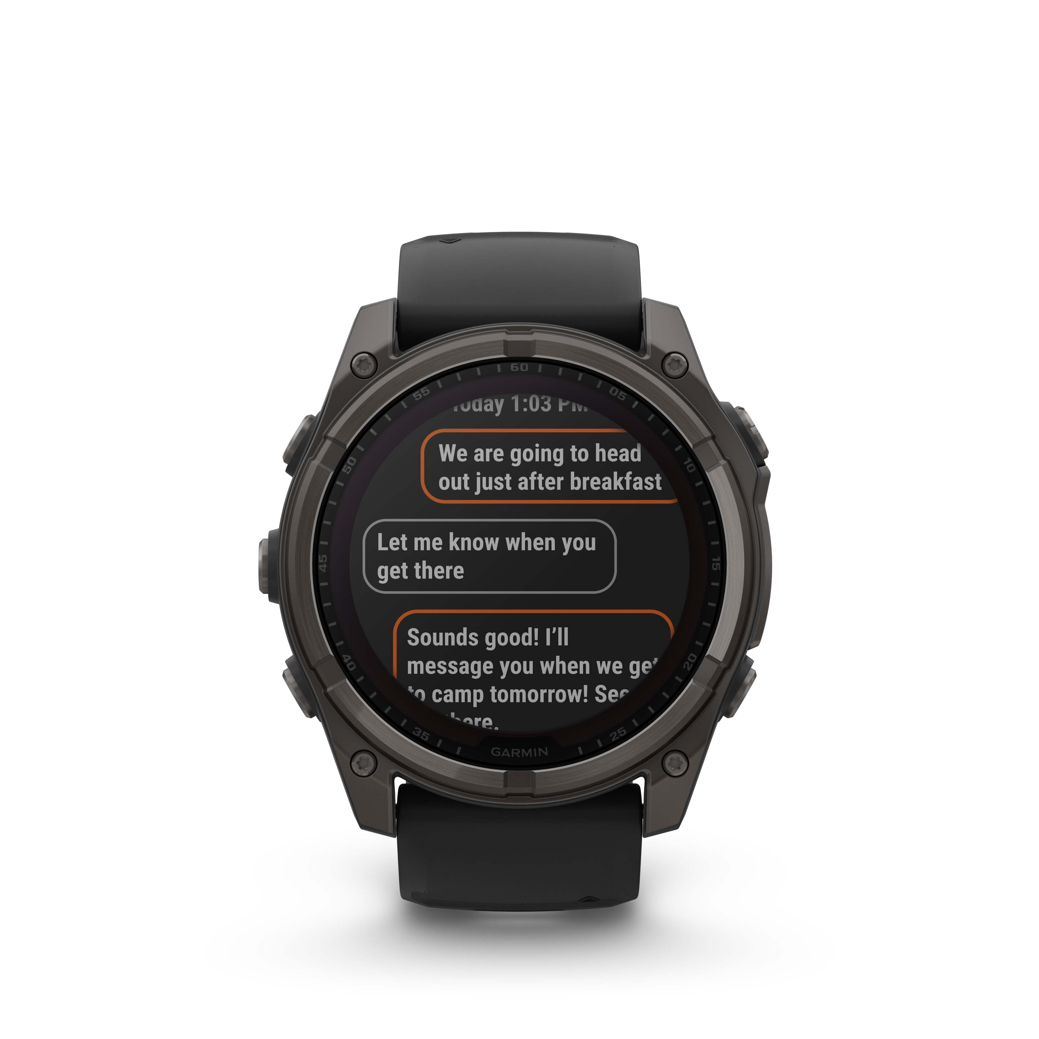 Garmin Fenix 8 51mm Solar Sapphire - Carbon Gray