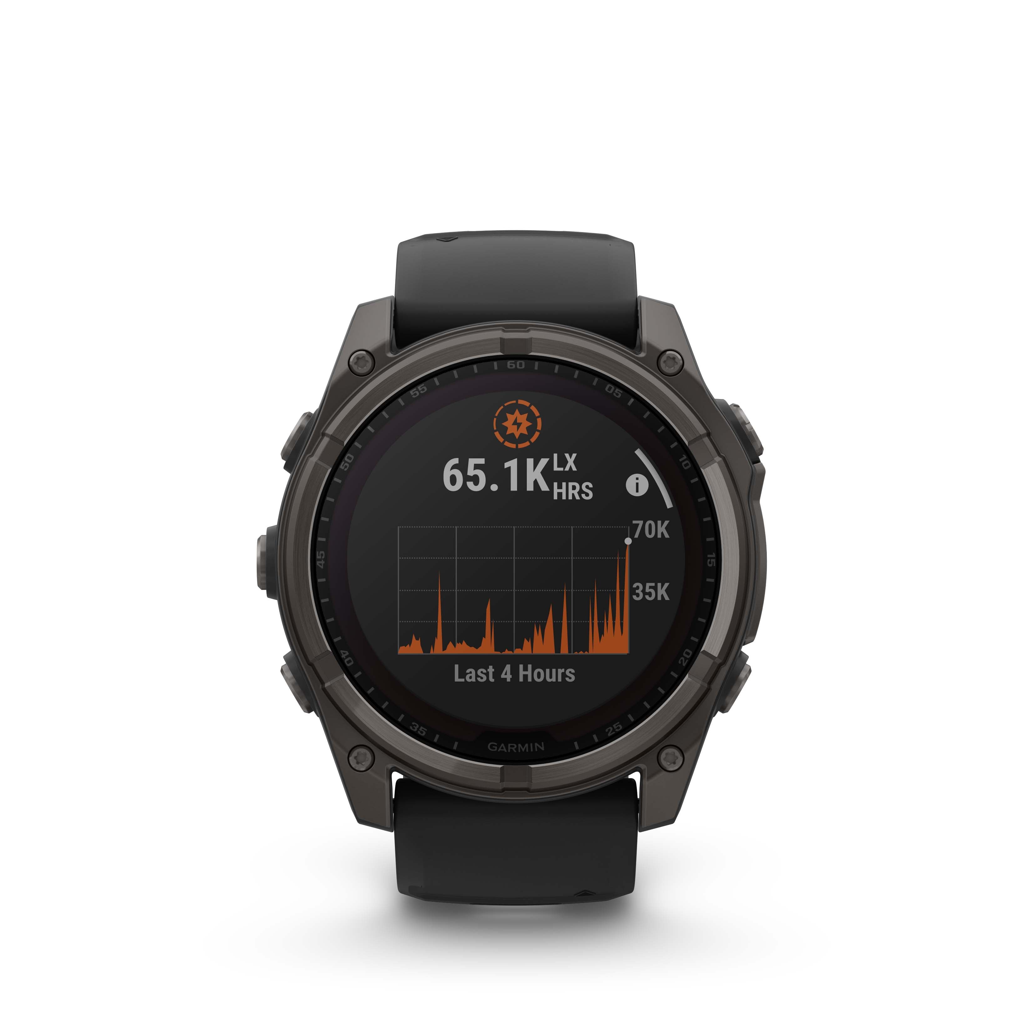 Garmin Fenix 8 51mm Solar Sapphire - Carbon Gray
