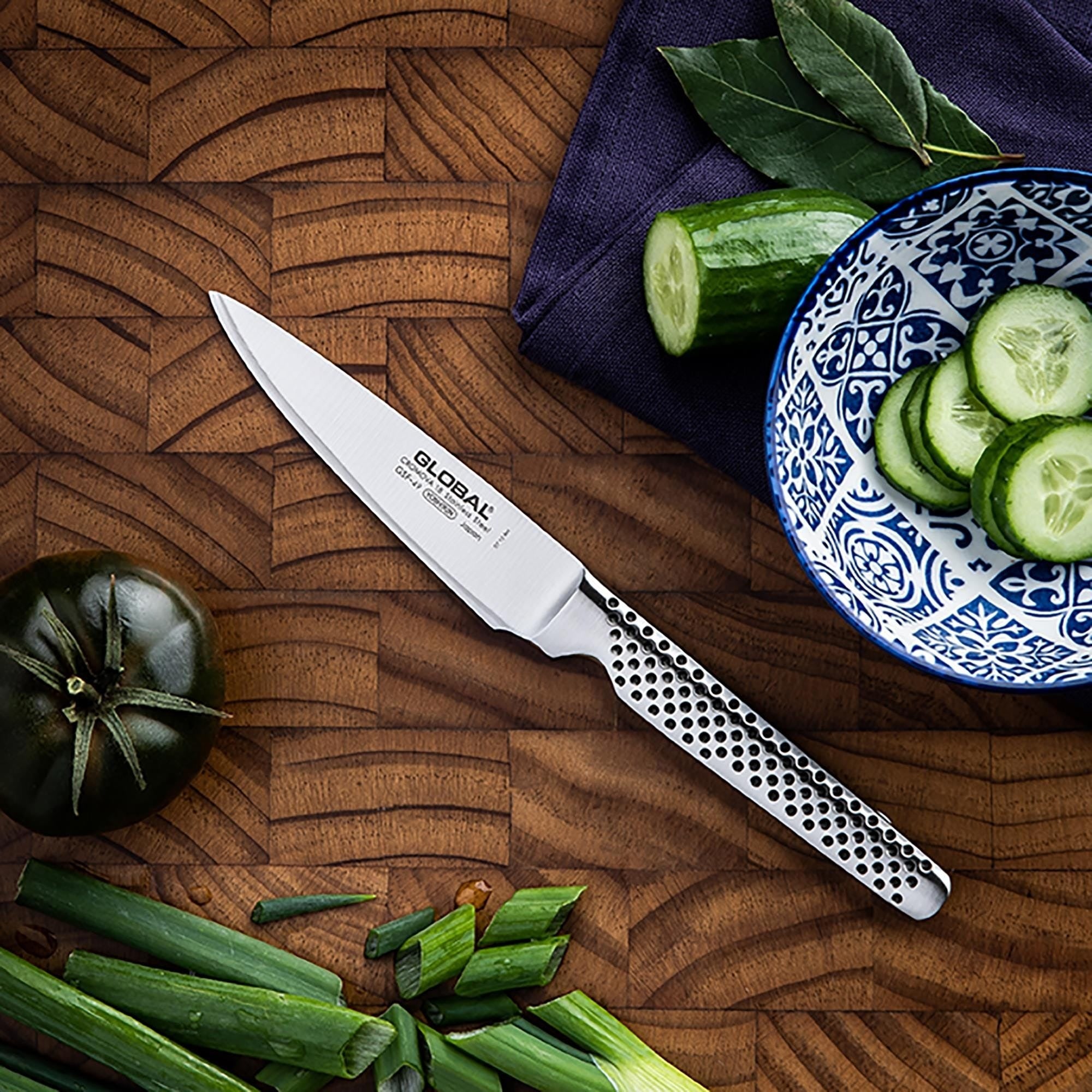 Global 11cm Long Nose Paring Knife (couteau d'office à long bec)
