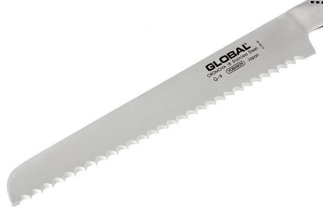 Couteau à pain Global 8.75" - Acier inoxydable