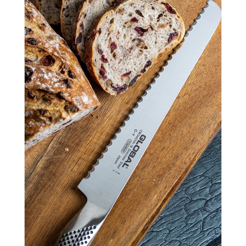 Global 8.75" Bread Knife - Stainless Steel