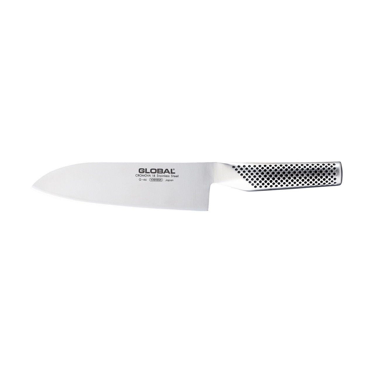 Global 18cm Santoku Knife - Stainless Steel