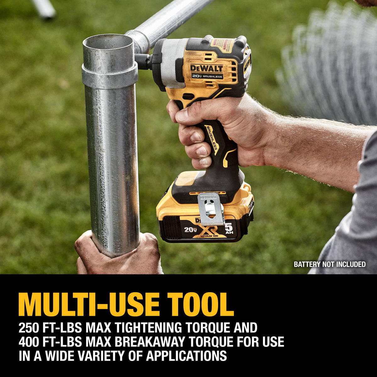 Dewalt 20V Max Clé à chocs sans fil 3/8" avec enclume à anneau - Outil seul