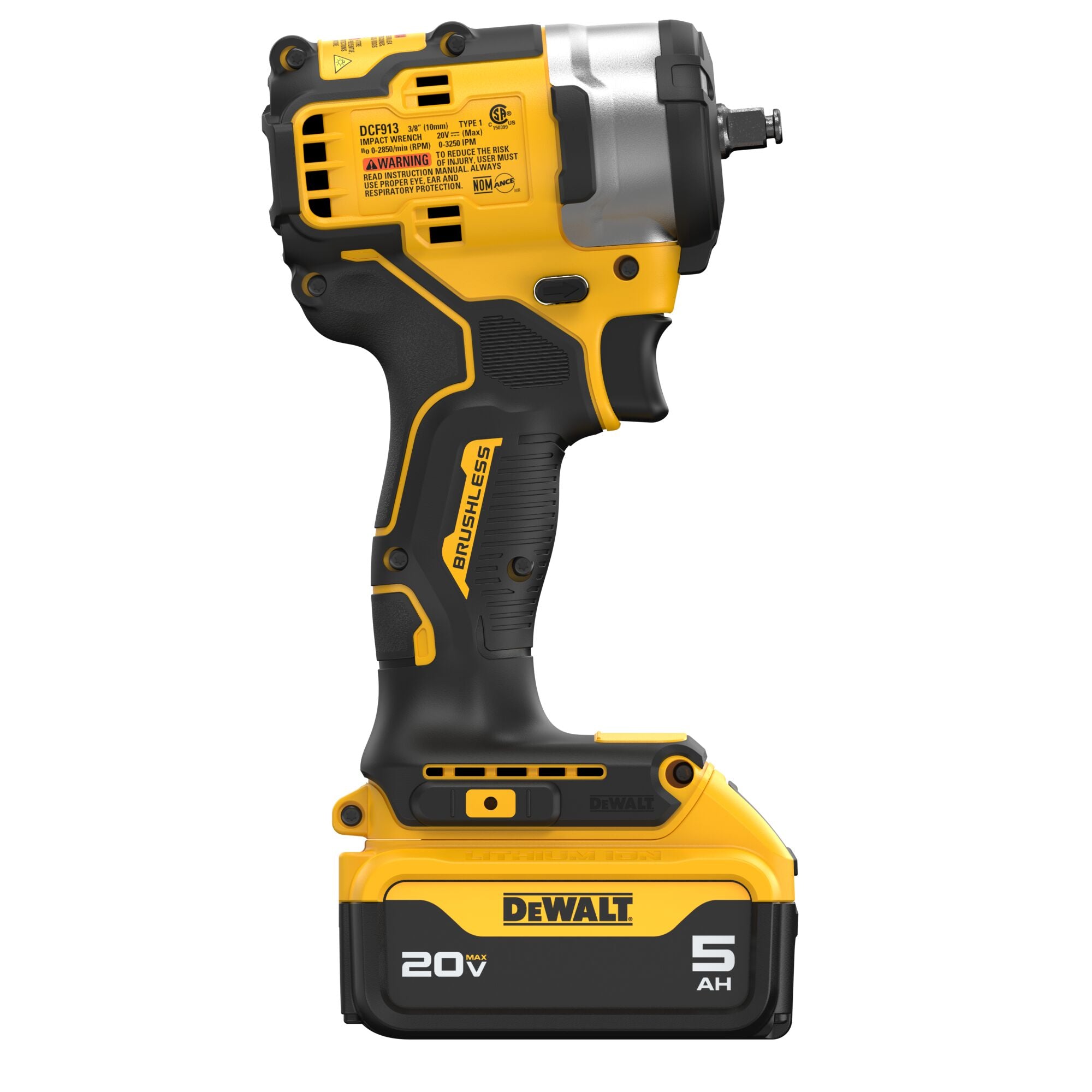 Dewalt 20V Max 3/8" Cordless Impact Wrench Kit
