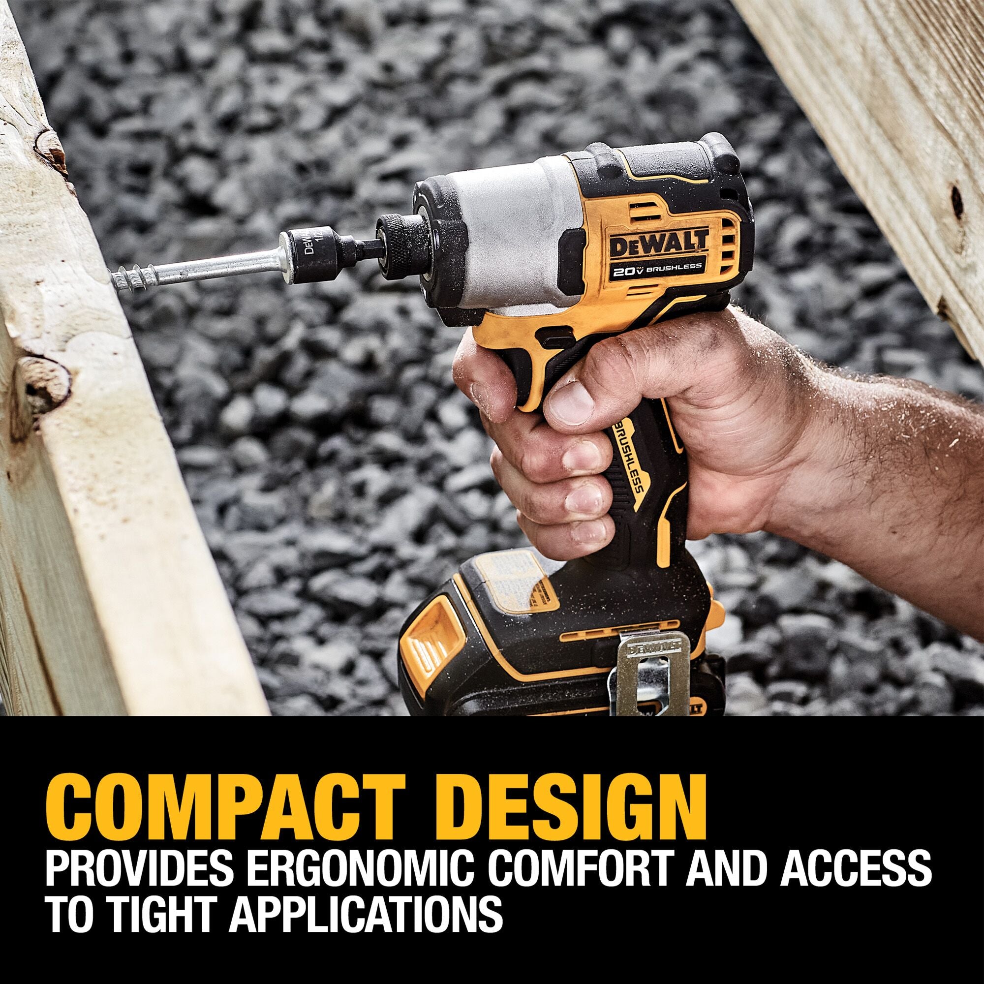 Dewalt 20V Max 1/4" Led Brushless Cordless Impact Driver