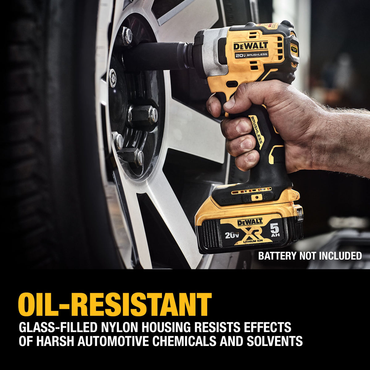 Dewalt 20V Max 1/2" Impact Wrench with Hog Ring Anvil - Tool Only