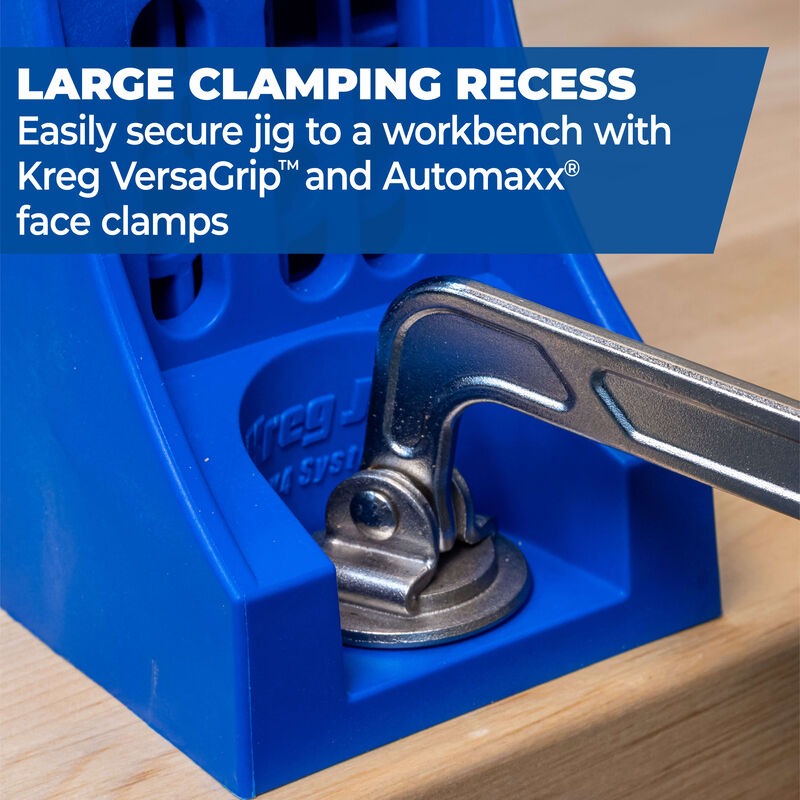 Kreg Pocket Hole Jig pour les matériaux de 1/2" à 1 1/2" d'épaisseur