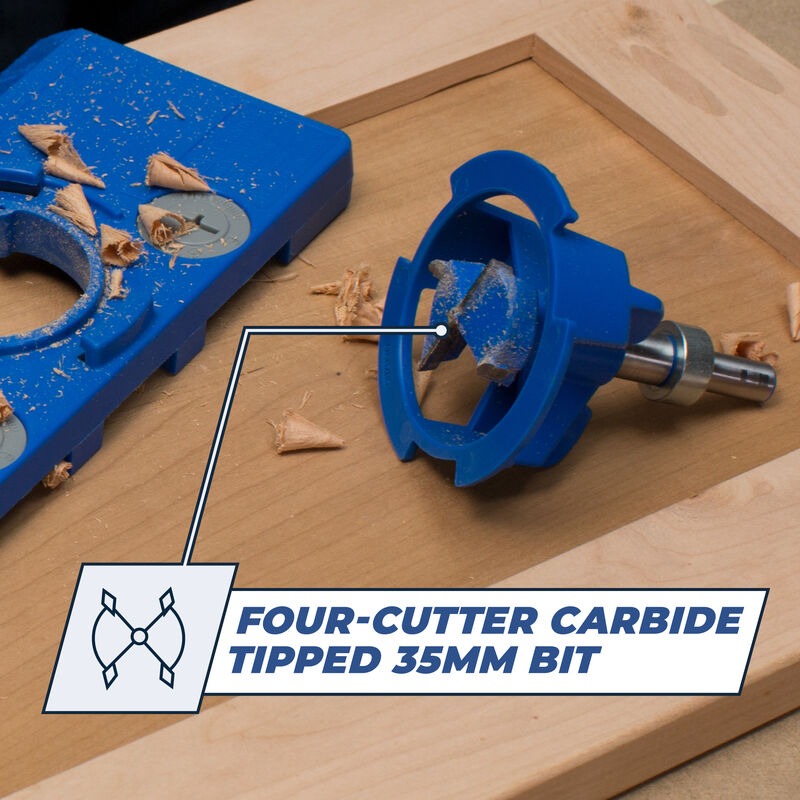 Kreg Tool Company KHI-Hinge Gabarit pour charnière cachée