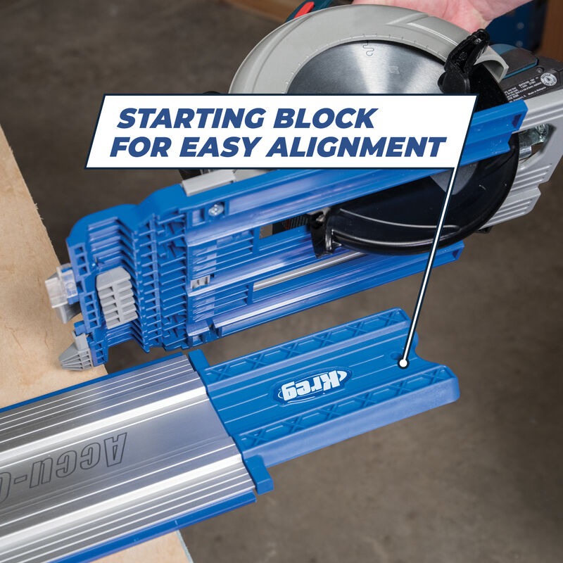 Kreg Accu-Cut KMA3700 Cutting Tool, Aluminum