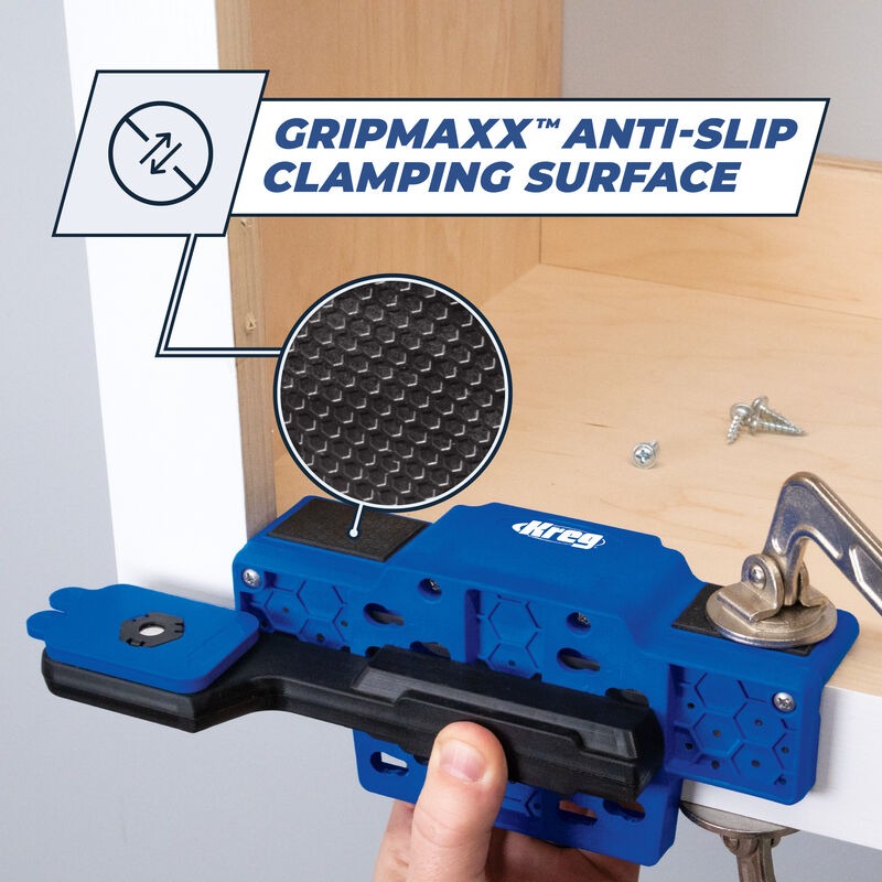 Gabarit de montage de porte d'armoire Kreg