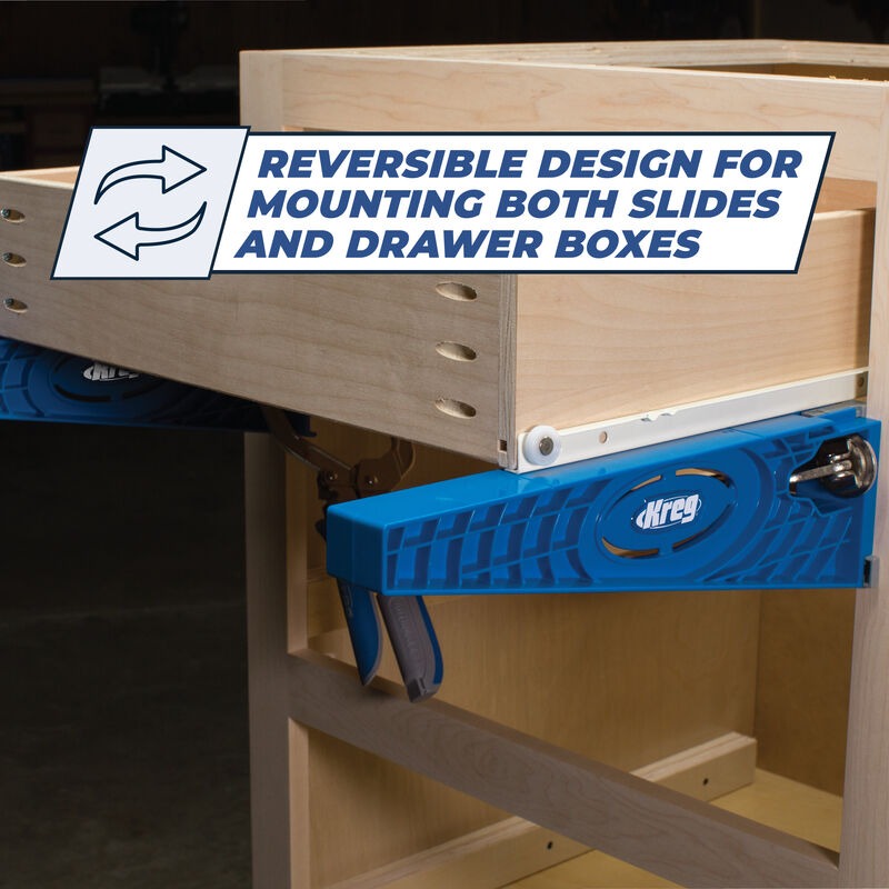 Kreg Slide Slide Drawer Slide Jig - Set of 2