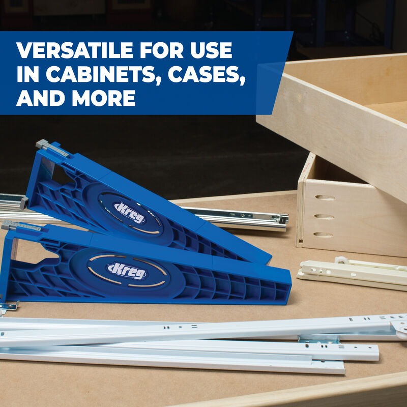Kreg Slide Slide Drawer Slide Jig - Set of 2