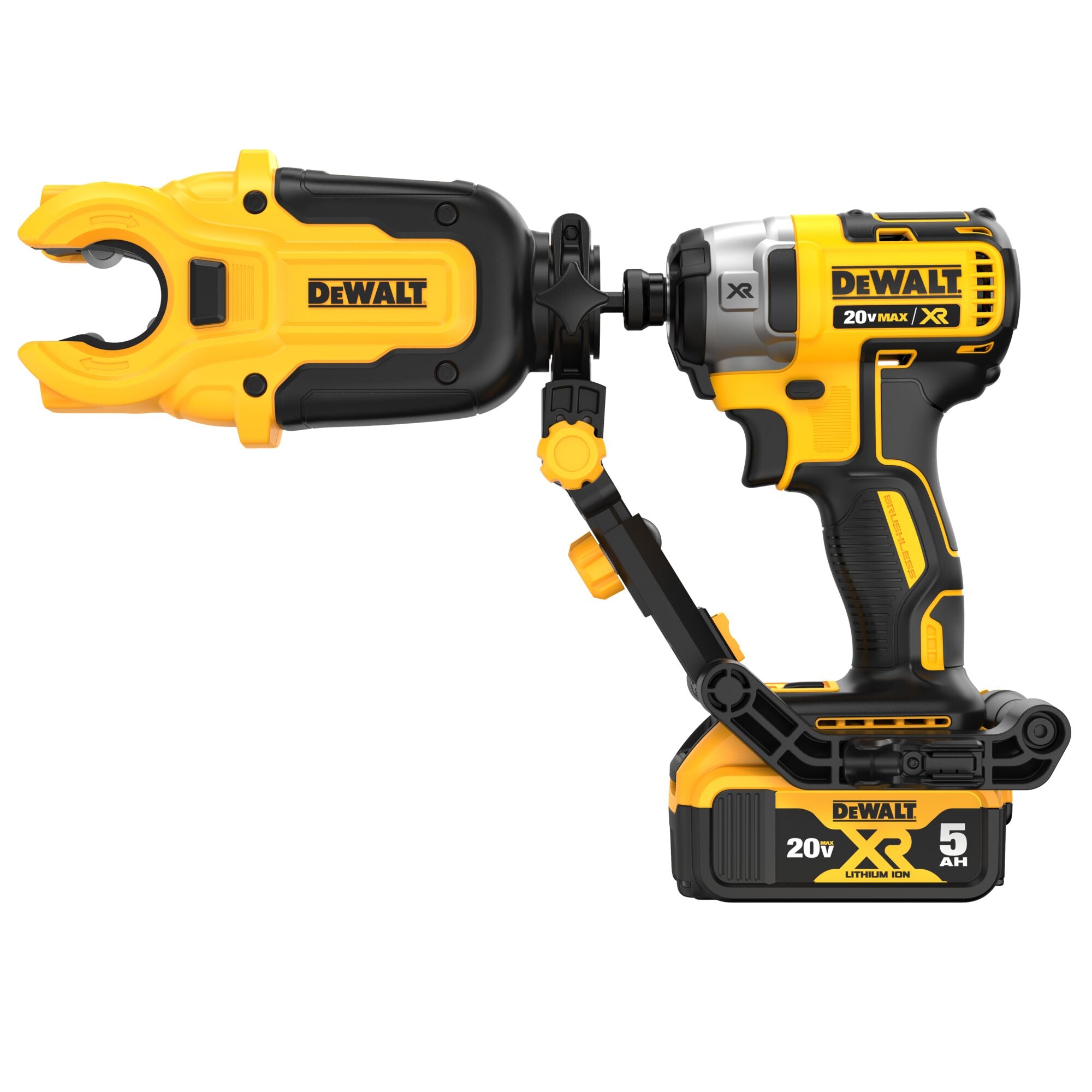 Dewalt Impact Ready Copper Tubing Cutter with Brace Bracket (Coupeur de tubes en cuivre prêt à l'emploi avec support)