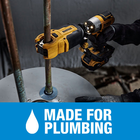 Dewalt Impact Ready Copper Tubing Cutter with Brace Bracket