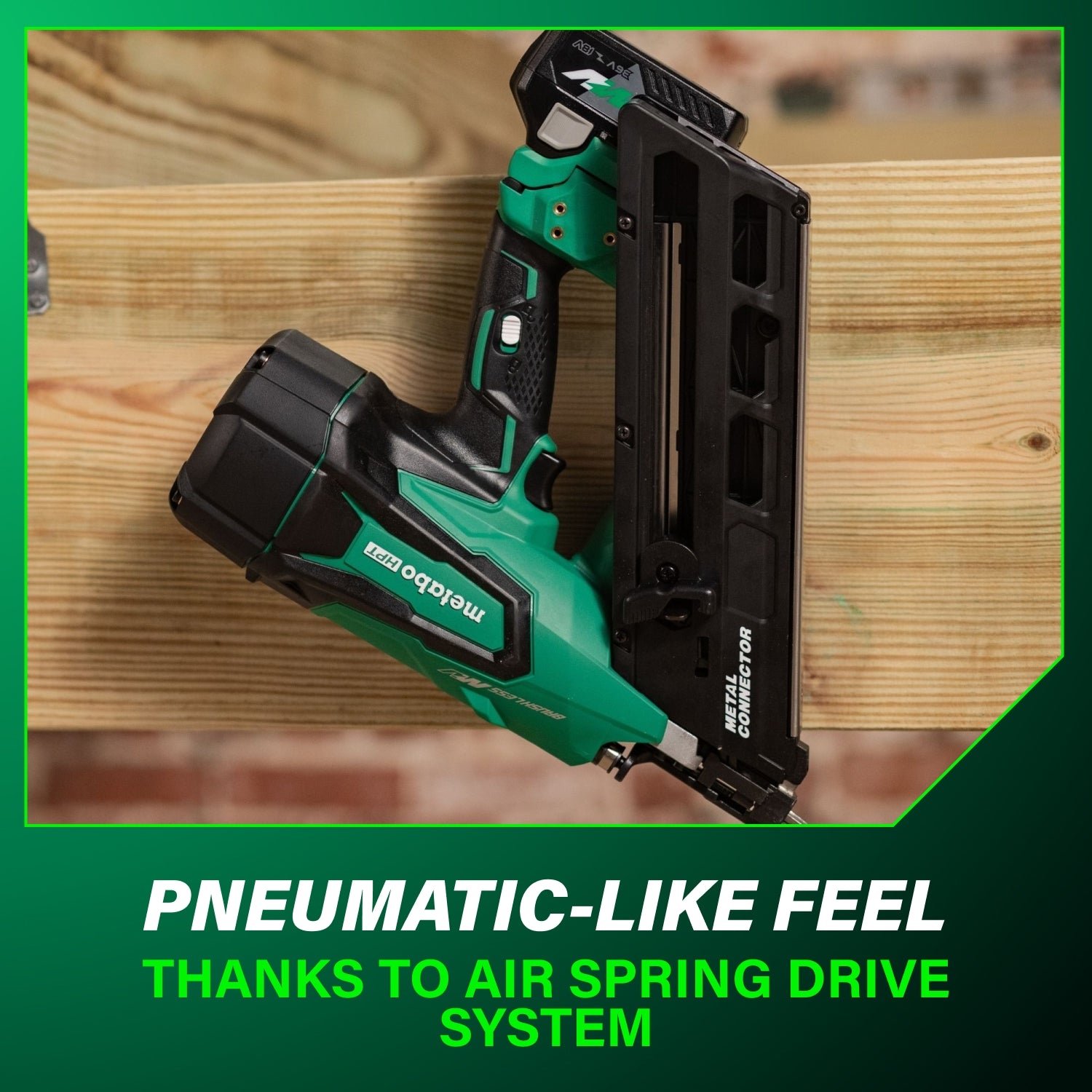 Metabo HPT 36V MultiVolt Kit cloueur de connecteurs métalliques sans fil