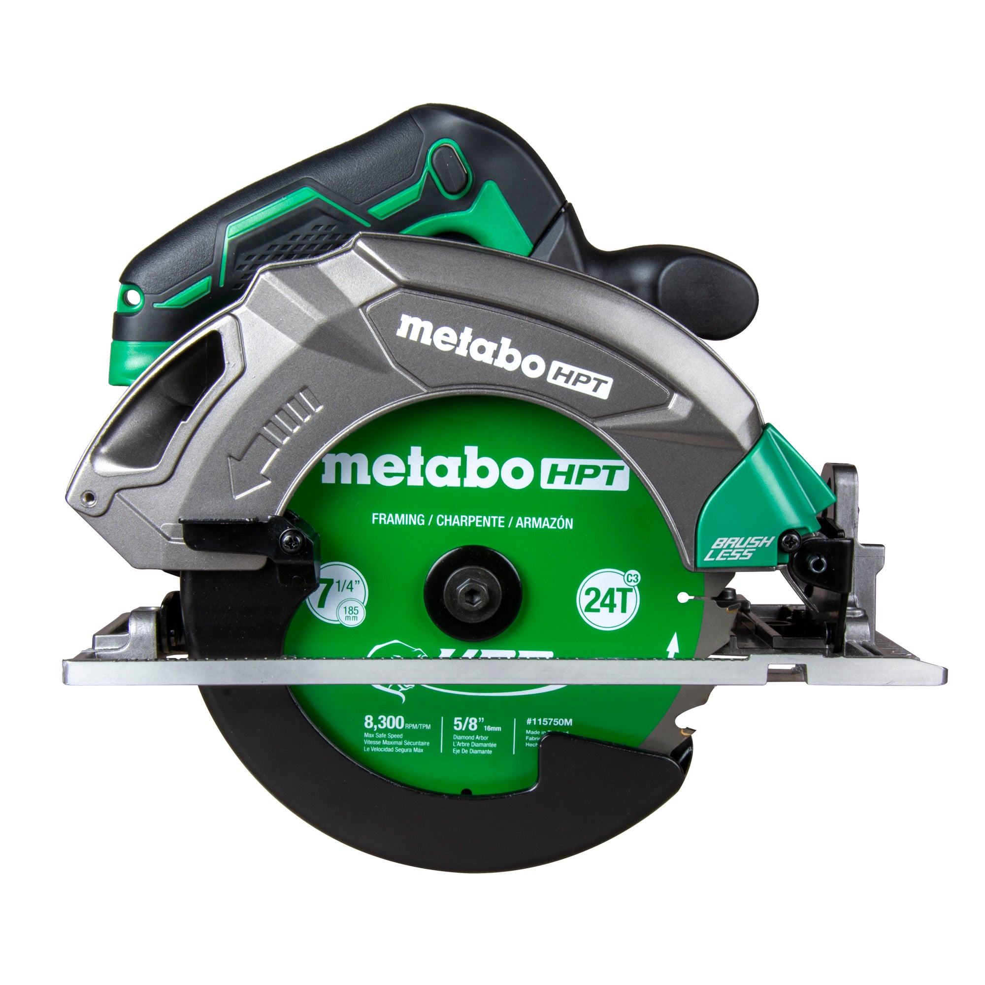 Metabo HPT 18V MultiVolt Scie circulaire sans fil avec lame 7 1/4