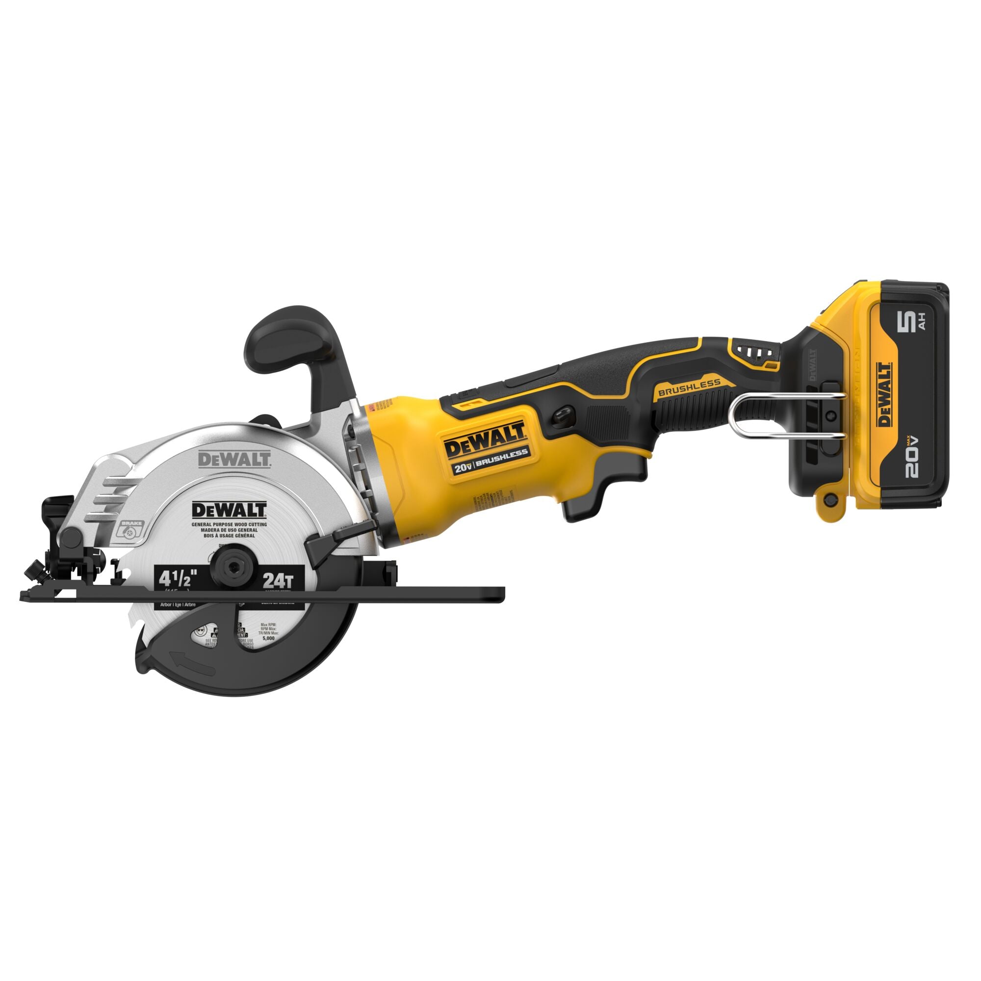 Dewalt 20V Scie circulaire sans fil avec kit de freinage