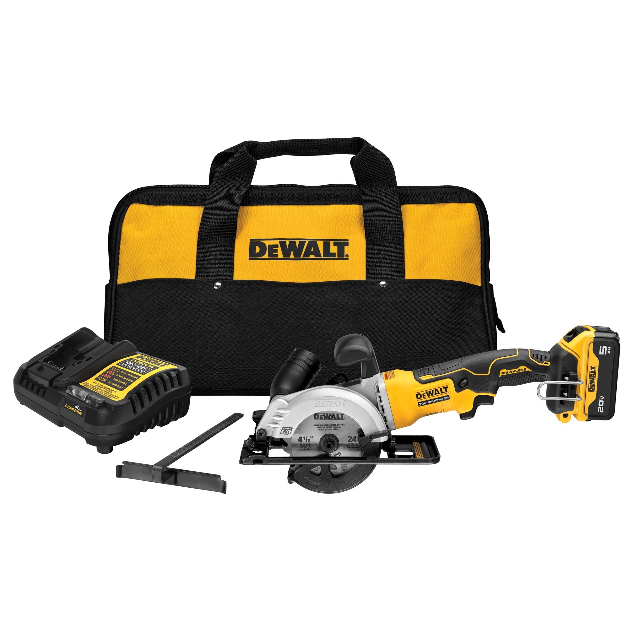 Dewalt 20V Scie circulaire sans fil avec kit de freinage