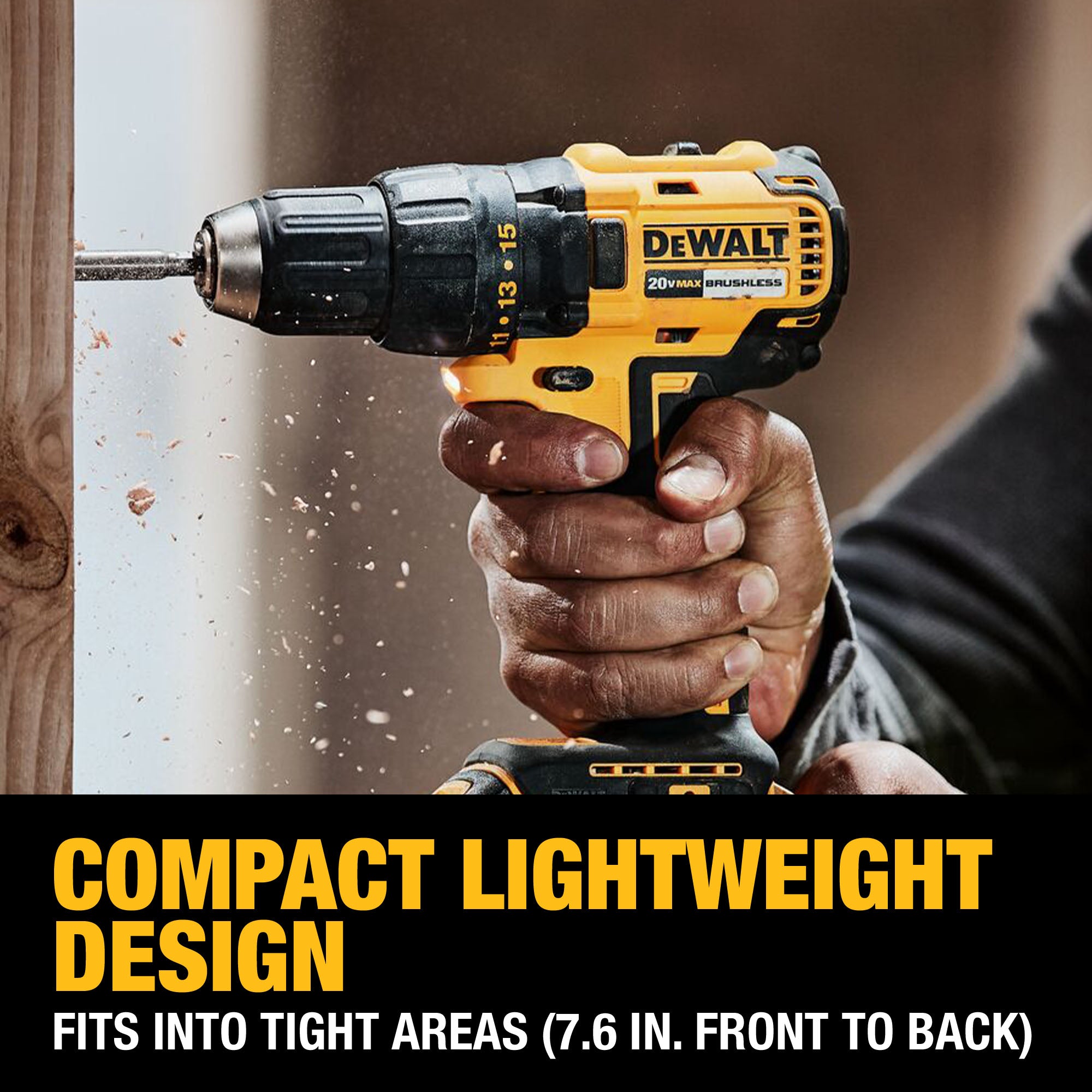 Dewalt 1/2" 20V Max Cordless Drill Driver avec batterie et chargeur