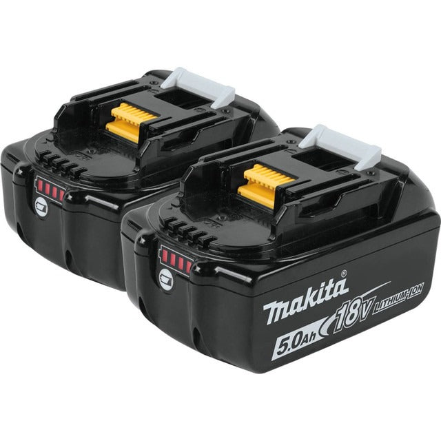 Batterie Makita 18V LXT Lithium-Ion 5 Ah - 2 packs