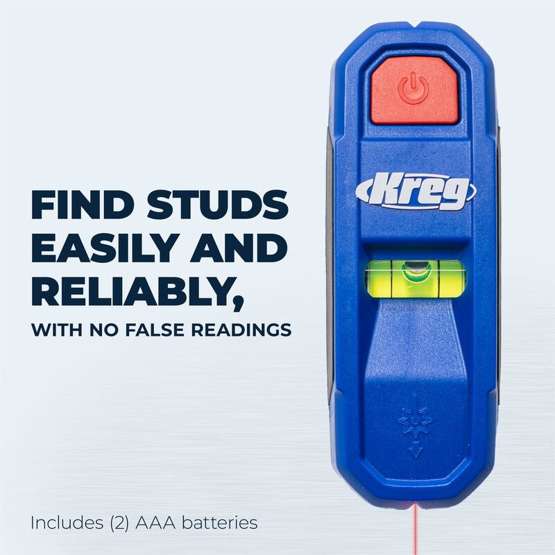 Kreg Magnetic Stud Finder with Laser Mark Stud Finder & Wall Scanner