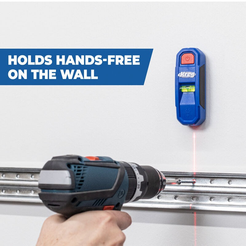 Détecteur de goujons magnétique Kreg avec marqueur laser Détecteur de goujons et scanner de mur