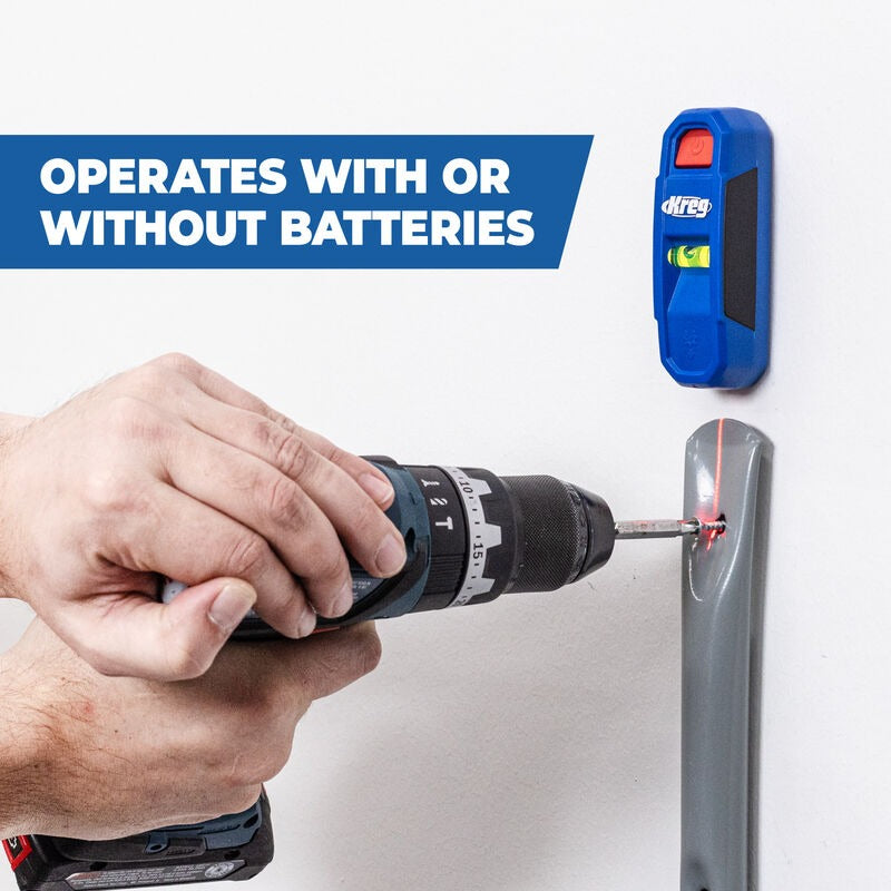 Kreg Magnetic Stud Finder with Laser Mark Stud Finder & Wall Scanner